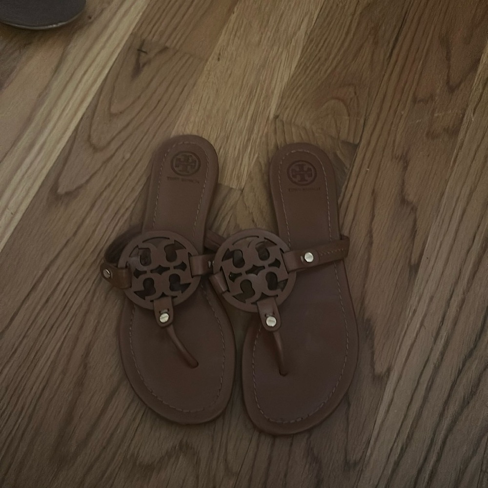 Tory Burch miller sandals tan